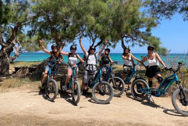 Trottinette électrique tout terrain à Majorque