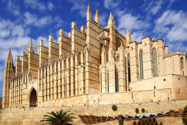 Palma de Majorque , Cathédrale de la Seu , Marché Olivar