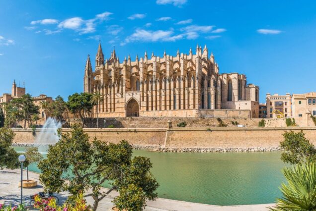 Palma de Majorque , Palma de Mallorca , Cathédrale de la Seu , catedral de La Seu , Marché Olivar