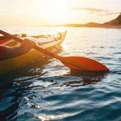 Excursion en kayak au coucher du soleil à Majorque