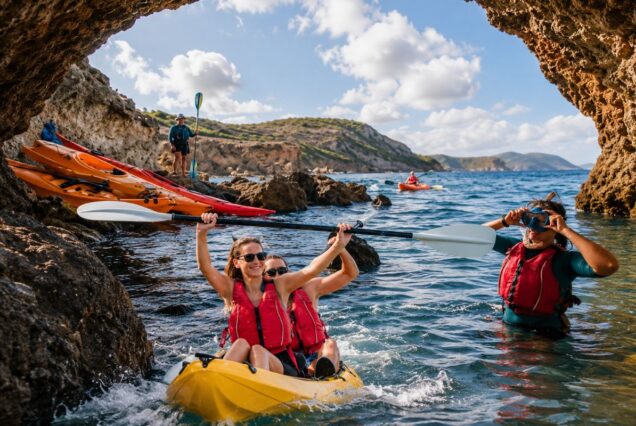 Balade en Kayak au Nord-Est d'Ibiz