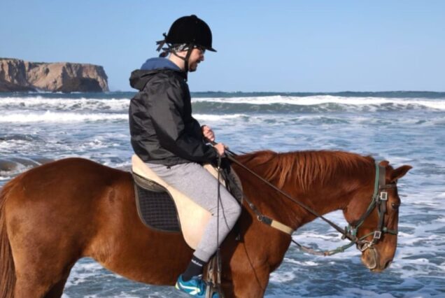 Paseo a caballo por Menorca