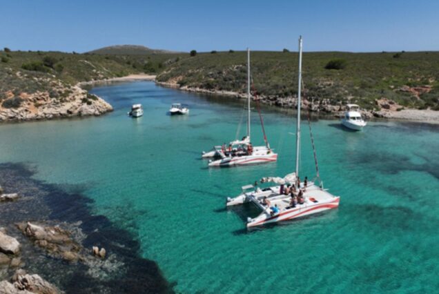 Sortie Catamaran depuis le Port de Fornells